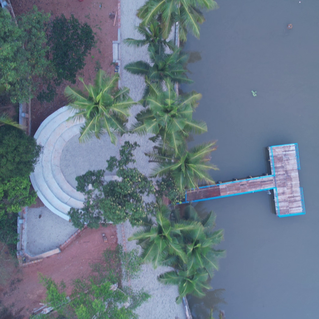 Amphitheatre for stage program - Kozhikode Leisure Tourism